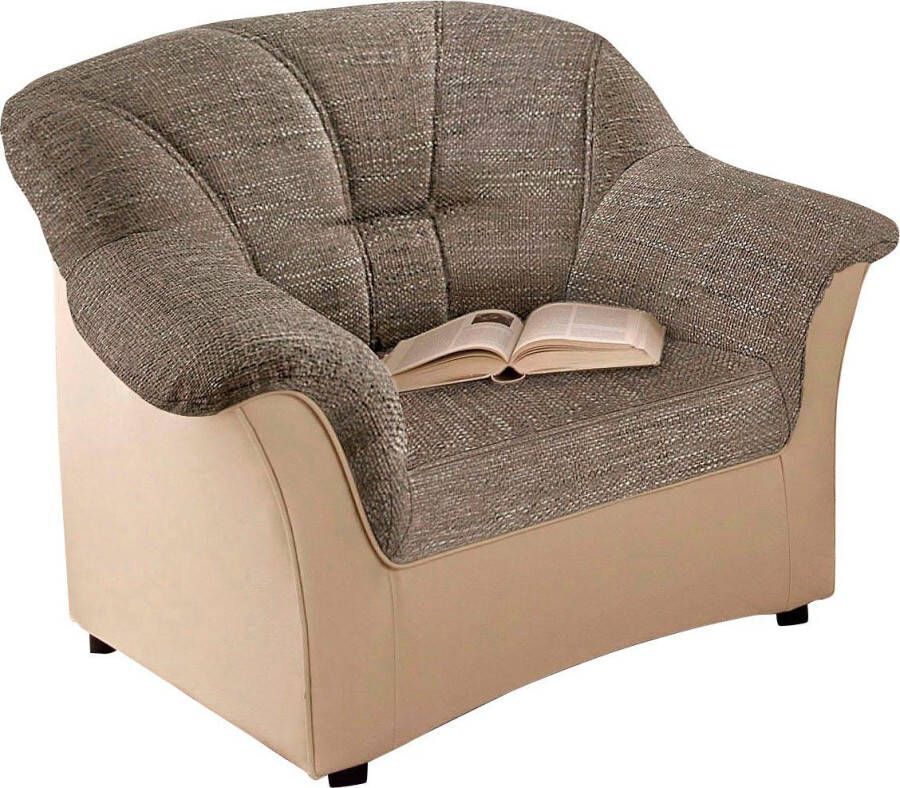 DOMO collection Fauteuil Flores naar keuze met binnenvering (niet bij microvezel primabelle -structuur) - Foto 1