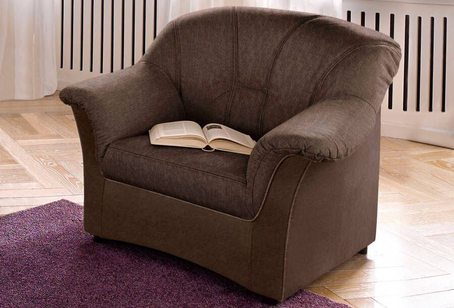 DOMO collection Fauteuil Flores naar keuze met binnenvering (niet bij microvezel primabelle -structuur)