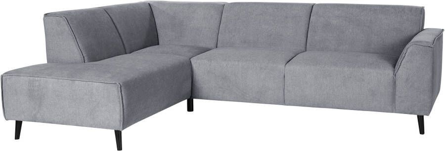 DOMO collection Hoekbank Amora comfortabel en tijdloos L-vorm