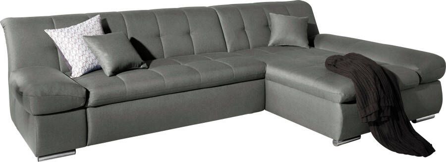 DOMO collection Hoekbank Mona L-vorm optioneel met slaapfunctie - Foto 1