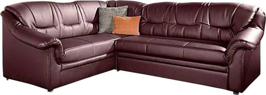 DOMO collection Hoekbank Montana tijdloze rugsteppingen comfortabele armleuningen L-vorm - Foto 4