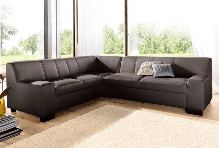 DOMO collection Hoekbank Norma moderne armleuningen tijdloos en elegant L-vorm - Foto 4