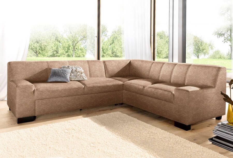 DOMO collection Hoekbank Norma moderne armleuningen tijdloos en elegant L-vorm - Foto 2