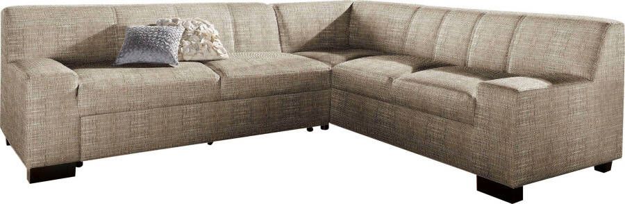 DOMO collection Hoekbank Norma Top elegant en modern platte armleuningen L-vorm - Foto 4