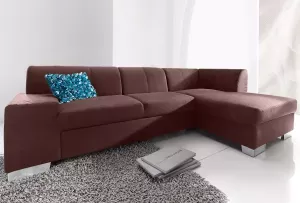 DOMO collection Hoekbank Star optioneel met bedfunctie
