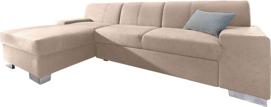 DOMO collection Hoekbank Star tijdloze vormtaal elegante uitstraling L-vorm - Foto 4