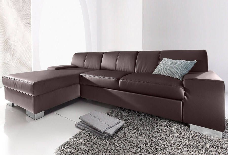 DOMO collection Hoekbank Star tijdloze vormtaal elegante uitstraling L-vorm - Foto 4