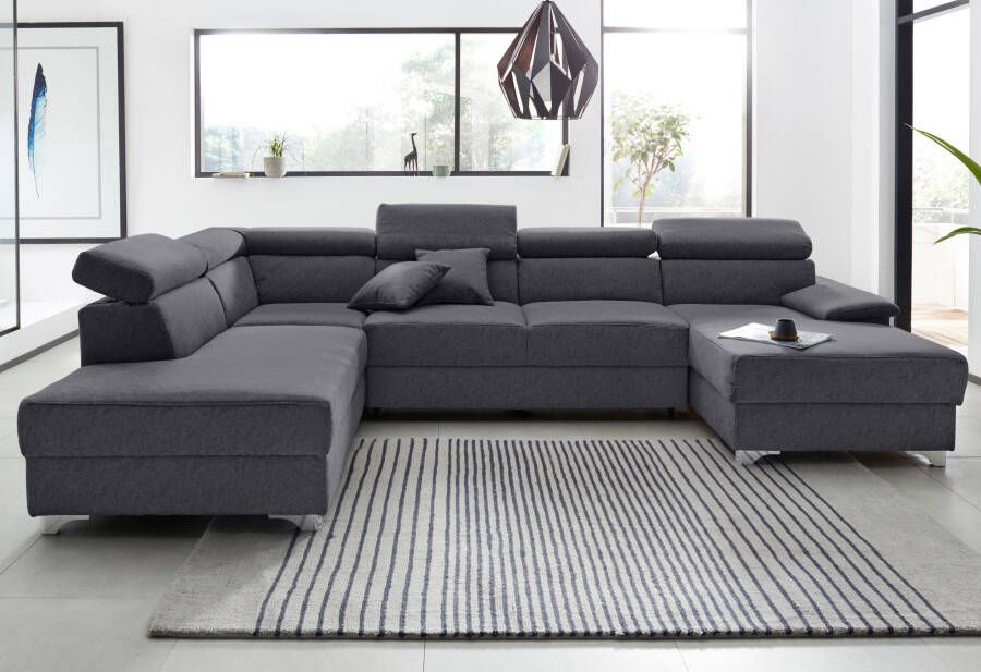 DOMO collection Zithoek Mira inclusief hoofdeinde-verstelling voor meer comfort U-vorm - Foto 6