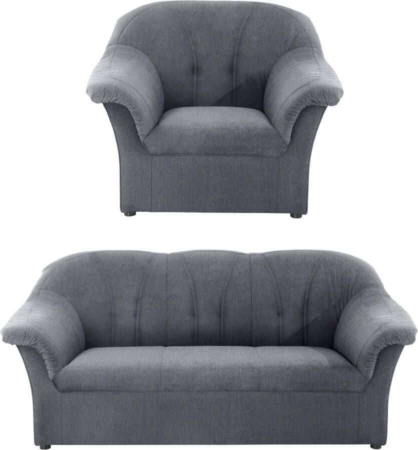 DOMO collection Zithoek Pegnitz Fauteuil en 3-zits (set) - Foto 7