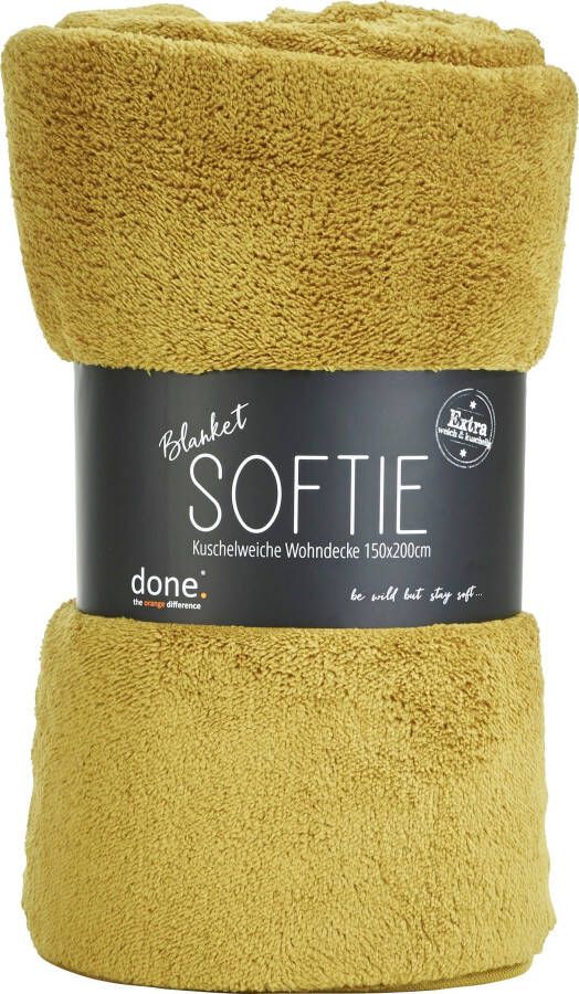 Done. Deken Softie Extra zachte deken van zachte teddy-stof knuffeldeken - Foto 4