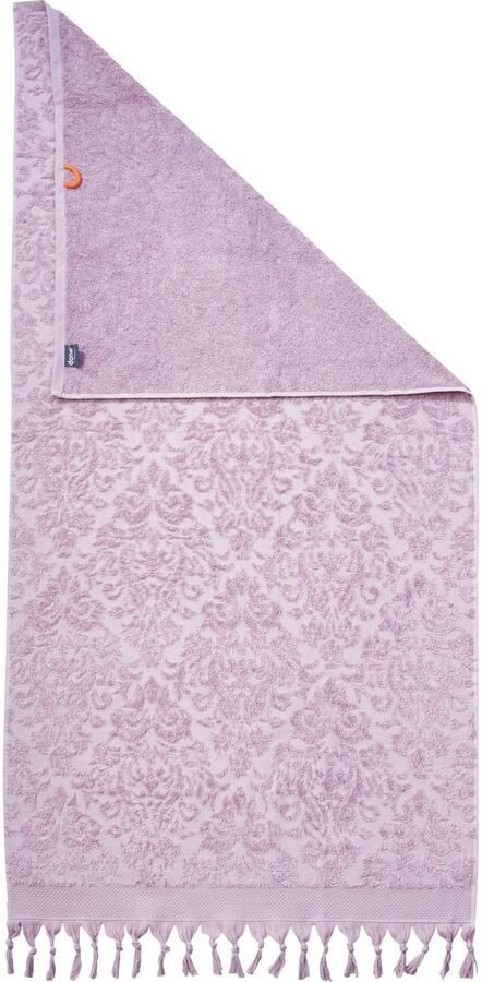 Done. Douchelaken Provence ORNAMENTS Unikleurig ornamenten met franje (1 stuk) - Foto 2