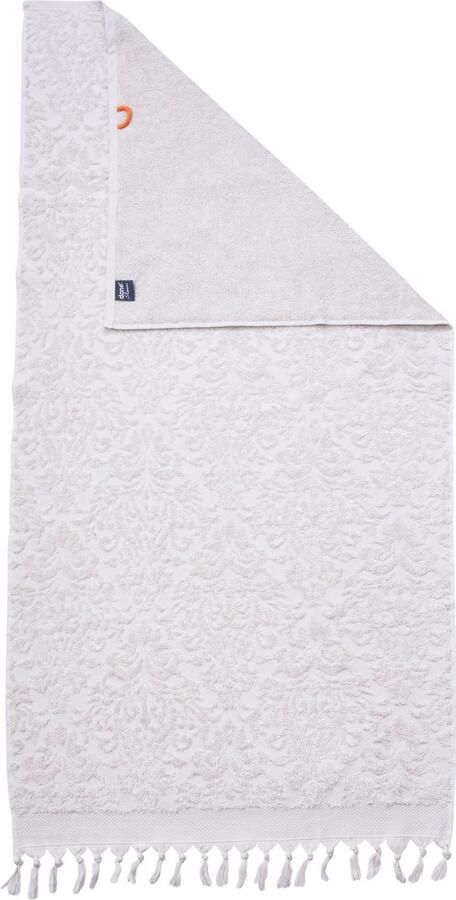 Done. Douchelaken Provence ORNAMENTS Unikleurig ornamenten met franje (1 stuk) - Foto 2