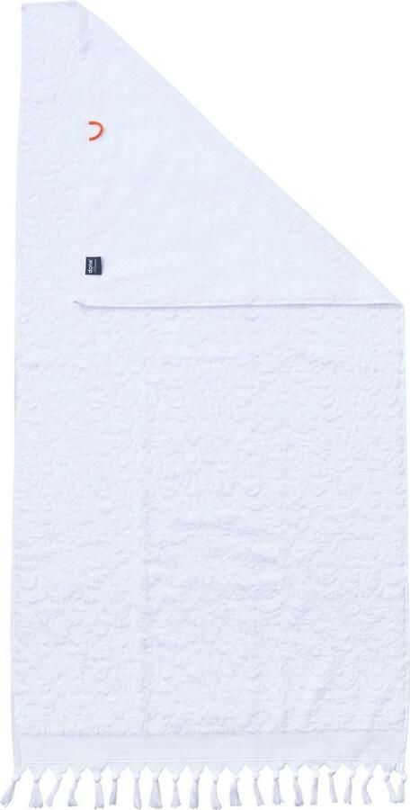 Done. Douchelaken Provence ORNAMENTS Unikleurig ornamenten met franje (1 stuk) - Foto 2