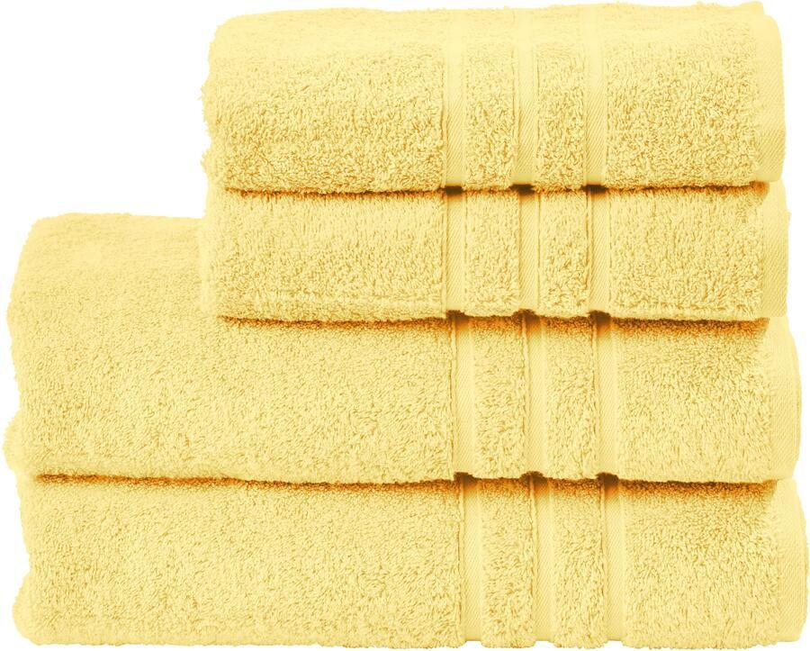 Done. Handdoekenset Daily uni 2x handdoeken (50x100 cm) & 2 douchehanddoeken (70x140 cm) (set 4 stuks) - Foto 2