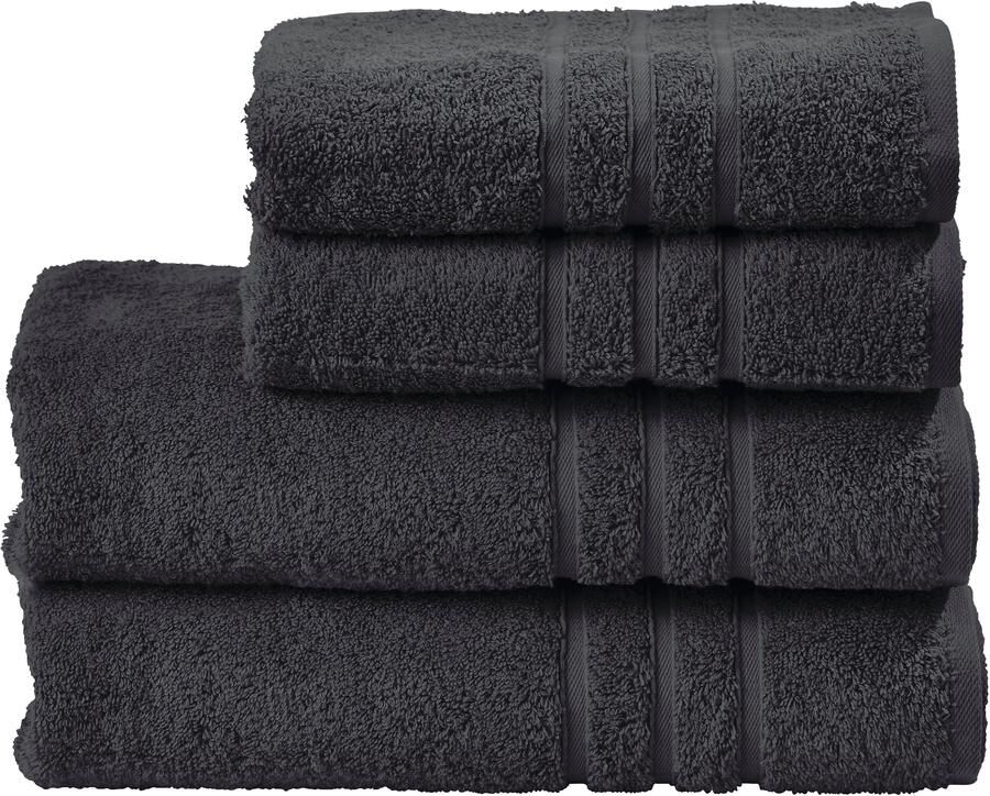 Done. Handdoekenset Daily uni 2x handdoeken (50x100 cm) & 2 douchehanddoeken (70x140 cm) (set 4 stuks) - Foto 2