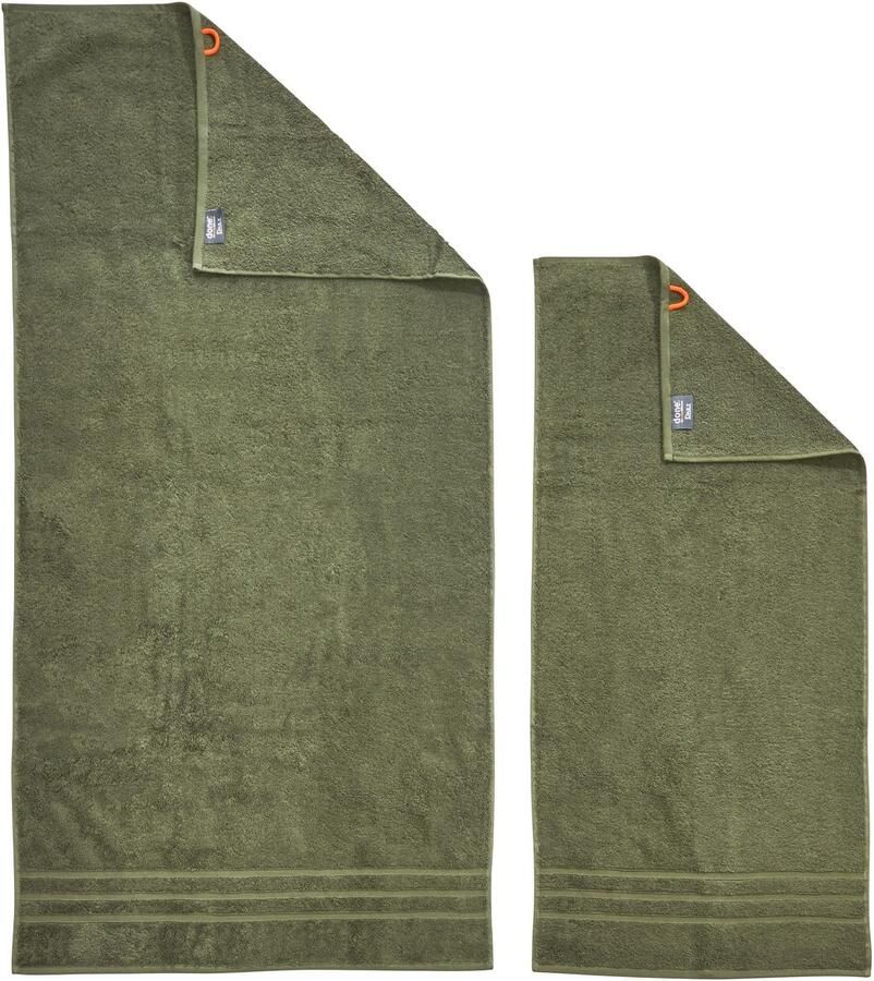 Done. Handdoekenset Daily uni 2x handdoeken (50x100 cm) & 2 douchehanddoeken (70x140 cm) (set 4 stuks)