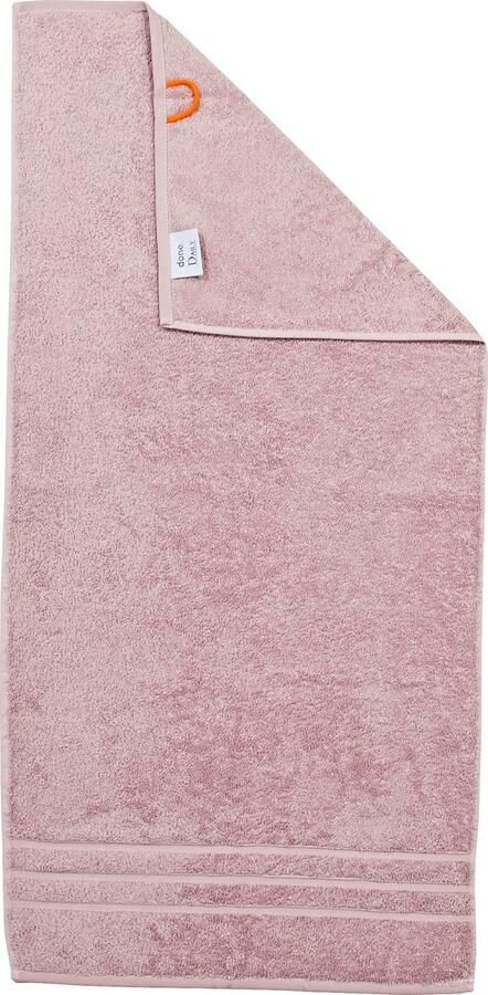 Done. Handdoekenset Daily uni Unikleurig absorberende walk-badstof (set 4 stuks)