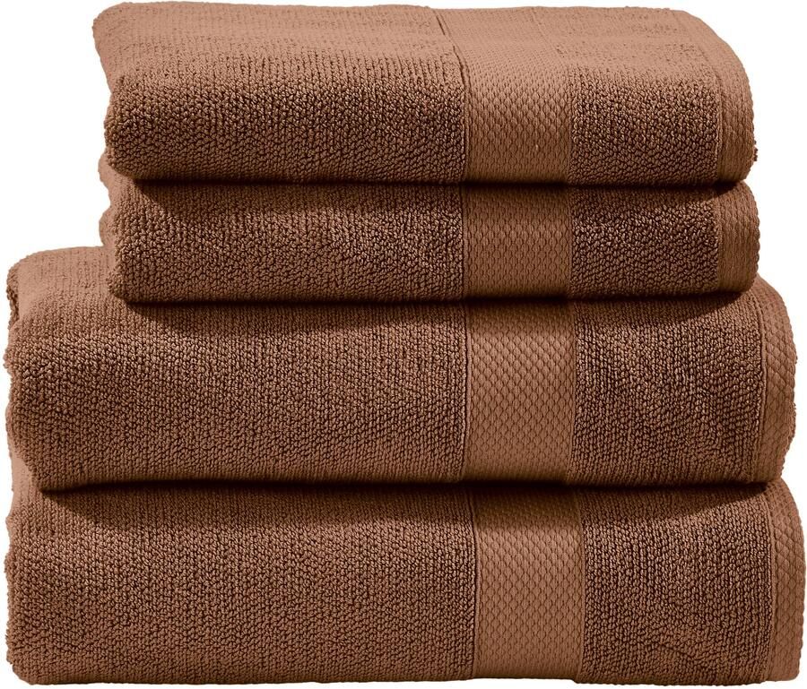 Done. Handdoekenset Deluxe 2x handdoeken (50x100 cm) 2x douchehanddoeken (70x140 cm) (set 4 stuks) - Foto 2