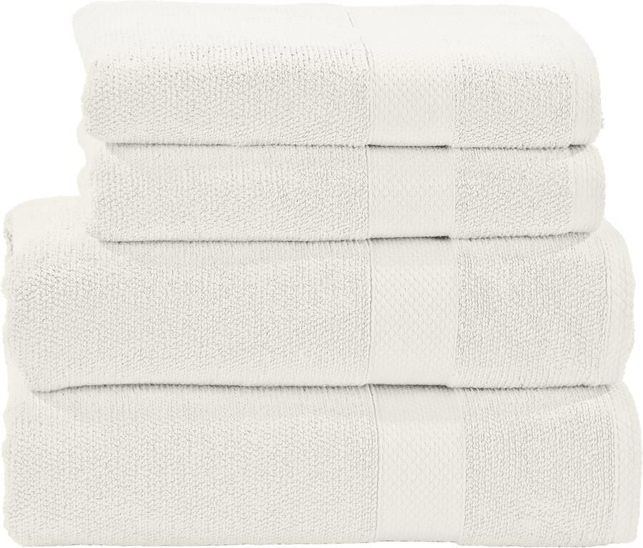 Done. Handdoekenset Deluxe Hotelkwaliteit van hoogwaardige gedraaide badstof (set) - Foto 2