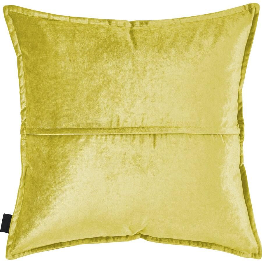 Done. Sierkussen Glam unikleur ritssluiting kussenovertrek zonder vulling(1 stuk)