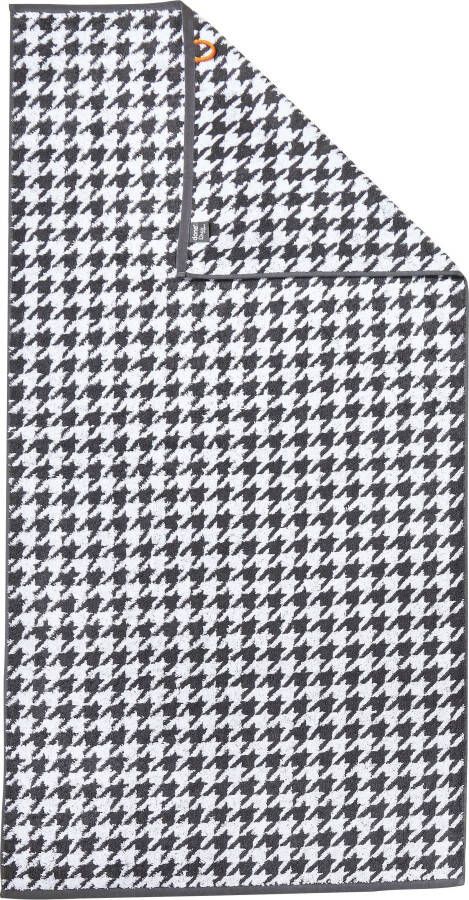 Done. Douchelaken DAILY SHAPES BIRD Jacquardweefsel modern motief (1 stuk)