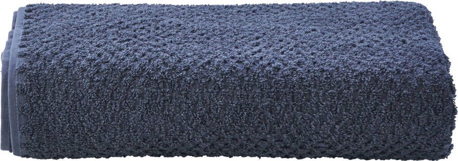 Done. Douchelaken Provence HONEYCOMB Unikleurig in honingraten-look met franje (1 stuk) - Foto 3