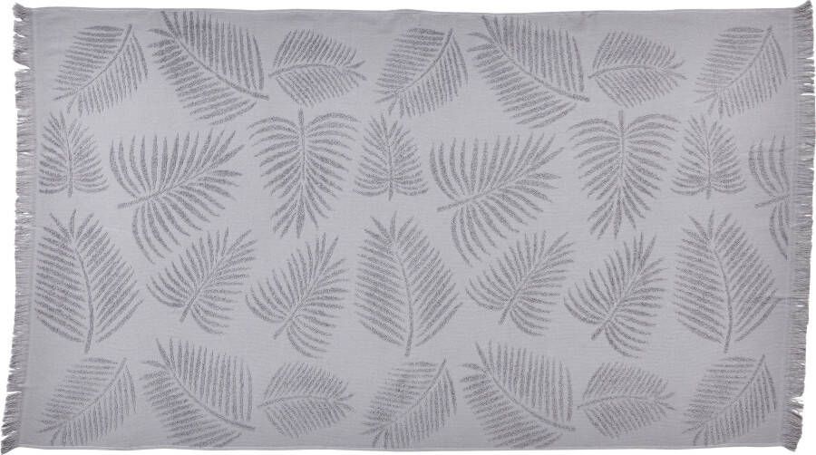 Done. Hamam-baddoeken Palm Leaves absorberende badstof aan de binnenkant gedessineerd met franje (1 stuk) - Foto 2