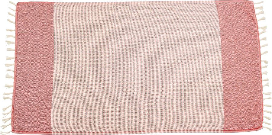 Done. Plaid Lounge Diamond Lichte plaid met geknoopte franje - Foto 2