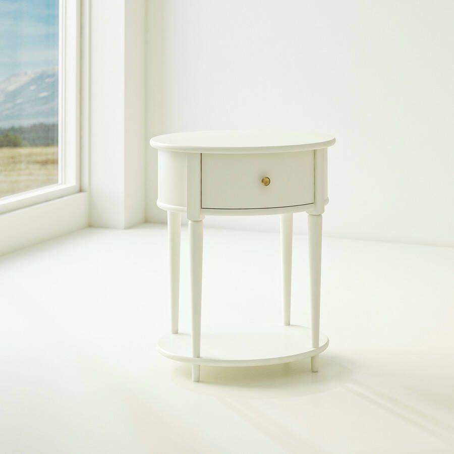 Dorel Home Bijzettafel Aurora met 1 lade en 1 plank breedte 55 cm hoogte 66 cm (1 stuk) - Foto 9