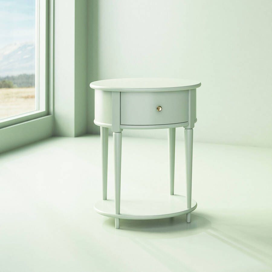 Dorel Home Bijzettafel Aurora met 1 lade en 1 plank breedte 55 cm hoogte 66 cm (1 stuk) - Foto 10