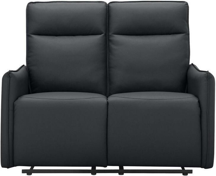 Notio Living Lugo 2Zits bank met handmatige relaxfunctie in PU zwart (120 x 127 x 86 cm) - Foto 5