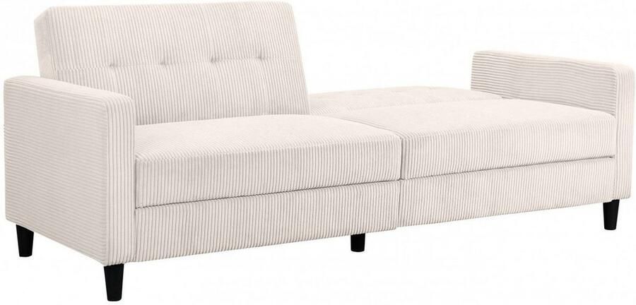 Dorel Home 3-zitsbank Hartford II Slaapfunctie rugleuning 2-delig 3-voudig verstelbaar zithoogte 43 cm - Foto 3