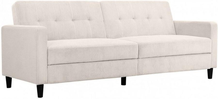 Dorel Home 3-zitsbank Hartford II Slaapfunctie rugleuning 2-delig 3-voudig verstelbaar zithoogte 43 cm - Foto 4