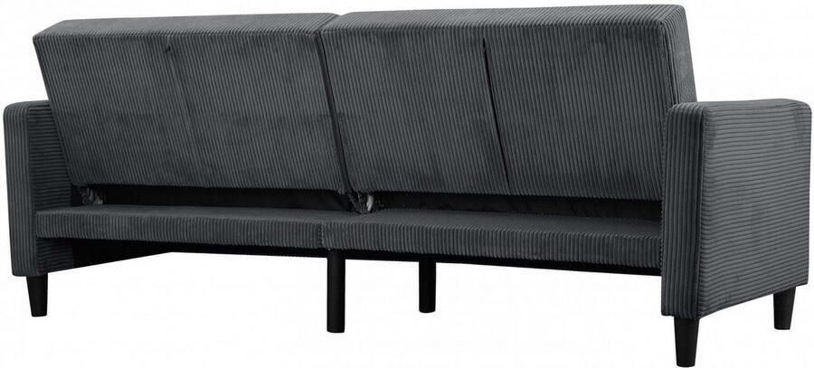 Dorel Home 3-zitsbank Hartford II Slaapfunctie rugleuning 2-delig 3-voudig verstelbaar zithoogte 43 cm - Foto 6