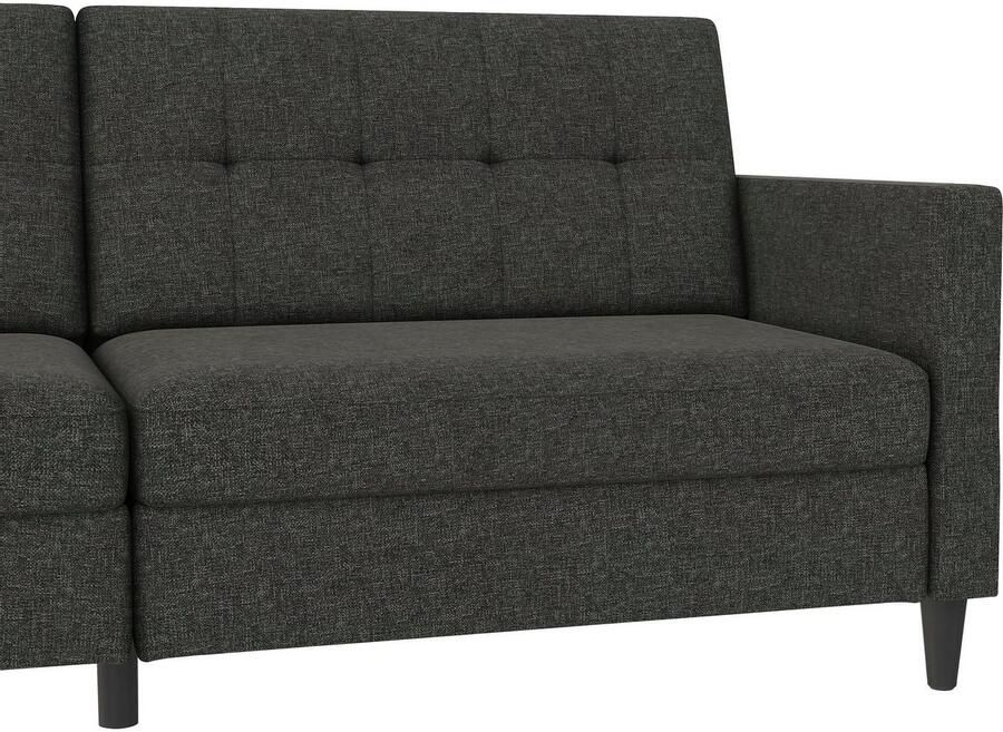 Dorel Home 3-zitsbank Hartford II Slaapfunctie rugleuning 2-delig 3-voudig verstelbaar zithoogte 43 cm - Foto 9