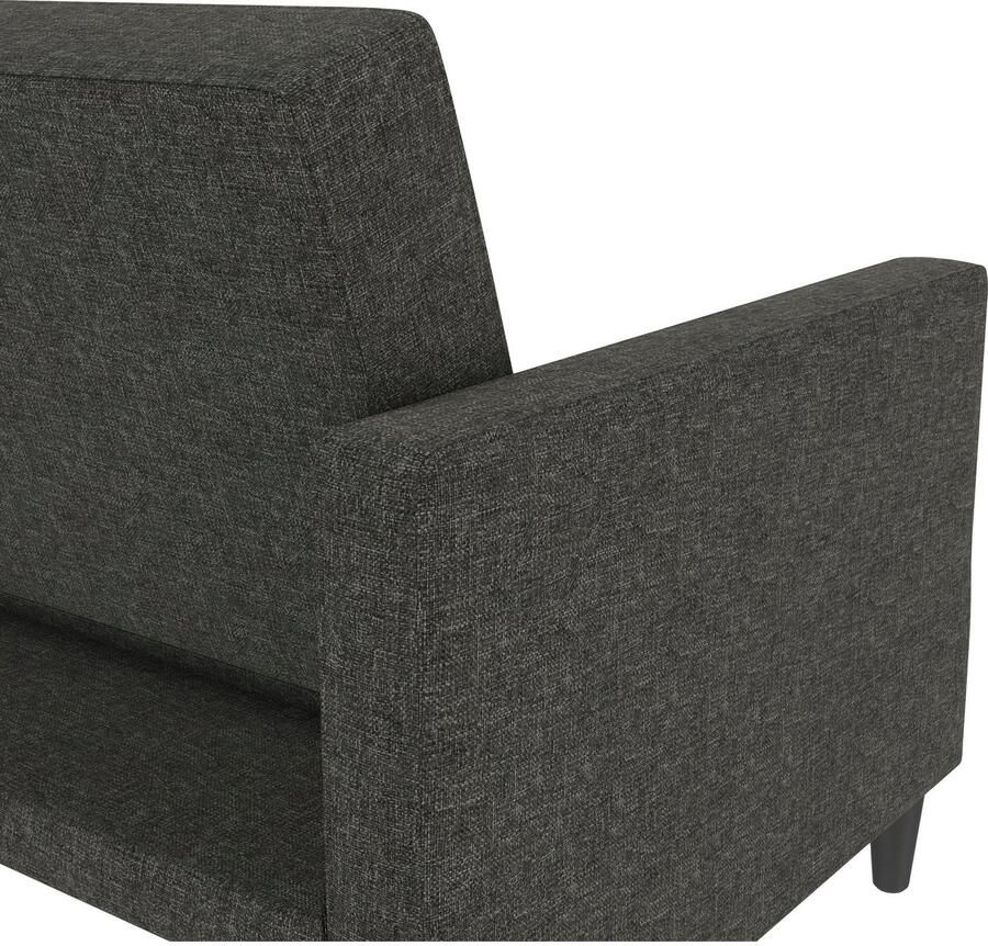 Dorel Home 3-zitsbank Hartford II Slaapfunctie rugleuning 2-delig 3-voudig verstelbaar zithoogte 43 cm - Foto 6