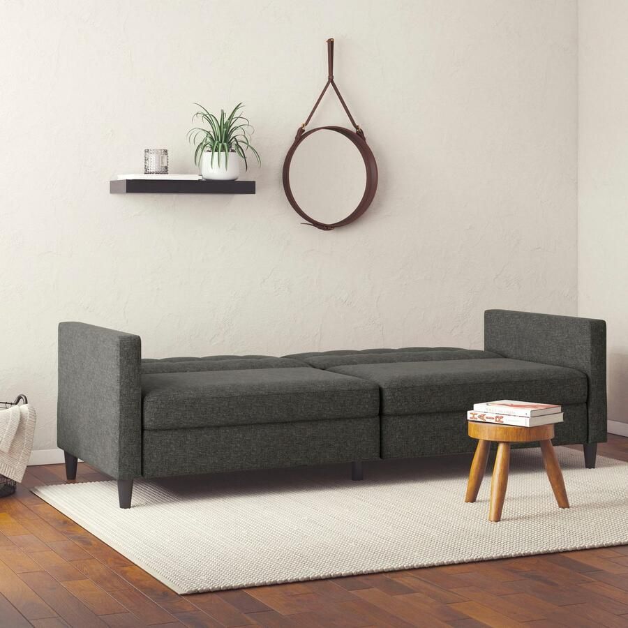 Dorel Home 3-zitsbank Hartford II Slaapfunctie rugleuning 2-delig 3-voudig verstelbaar zithoogte 43 cm - Foto 2