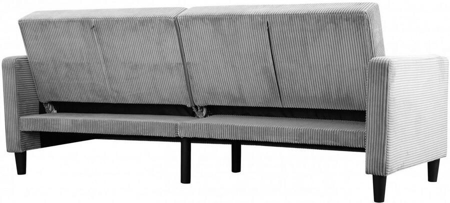 Dorel Home 3-zitsbank Hartford II Slaapfunctie rugleuning 2-delig 3-voudig verstelbaar zithoogte 43 cm - Foto 4