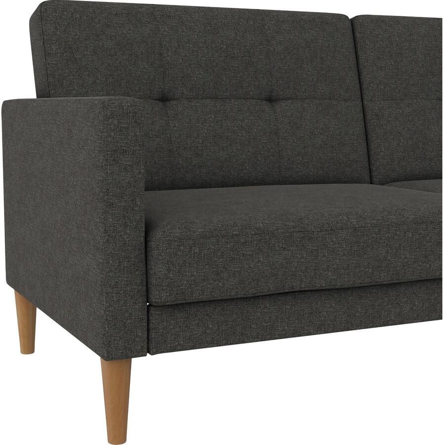 Dorel Home 3-zitsbank Lilly Bedfunctie rugleuning 3-voudig verstelbaar zithoogte 43 cm - Foto 5