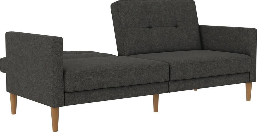 Dorel Home 3-zitsbank Lilly Bedfunctie rugleuning 3-voudig verstelbaar zithoogte 43 cm - Foto 15