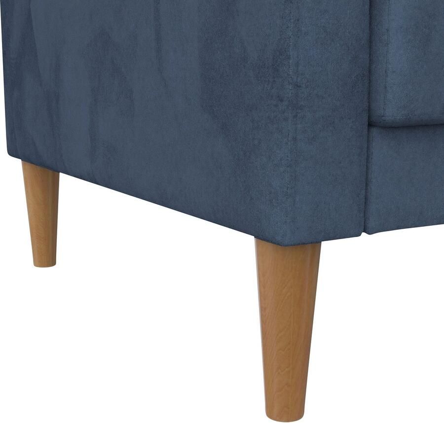 Dorel Home 3-zitsbank Lilly Bedfunctie rugleuning 3-voudig verstelbaar zithoogte 43 cm - Foto 5