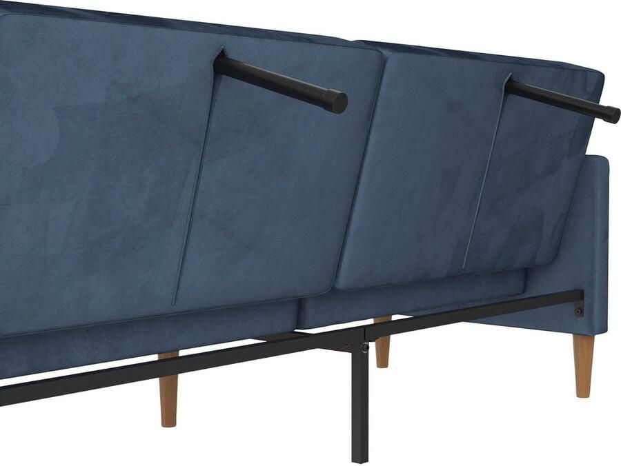 Dorel Home 3-zitsbank Lilly Bedfunctie rugleuning 3-voudig verstelbaar zithoogte 43 cm - Foto 9