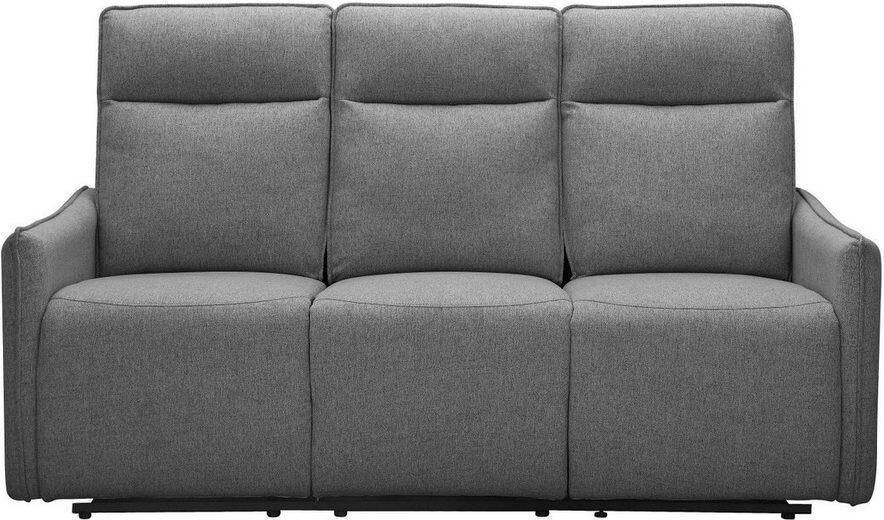 Dorel Home 3-zitsbank Lugo bioscoopbank met relaxfunctie in kunstleer en geweven stof - Foto 5