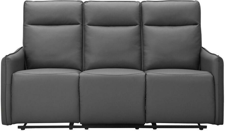 Dorel Home 3-zitsbank Lugo bioscoopbank met relaxfunctie in kunstleer en geweven stof - Foto 5