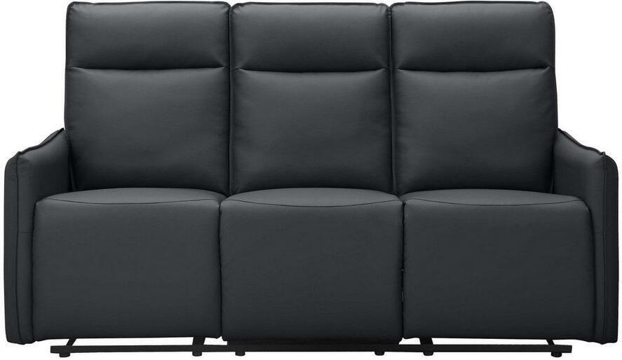 Dorel Home 3-zitsbank Lugo bioscoopbank met relaxfunctie in kunstleer en geweven stof - Foto 4