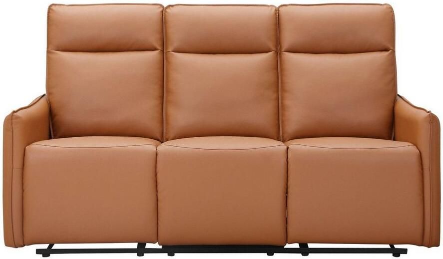 Dorel Home 3-zitsbank Lugo bioscoopbank met relaxfunctie in kunstleer en geweven stof - Foto 6