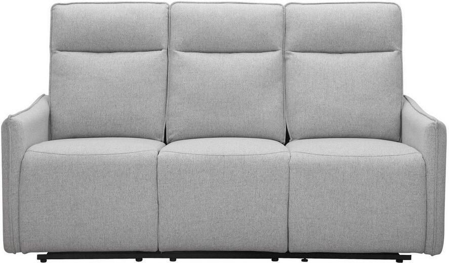 Dorel Home 3-zitsbank Lugo bioscoopbank met relaxfunctie in kunstleer en geweven stof - Foto 6