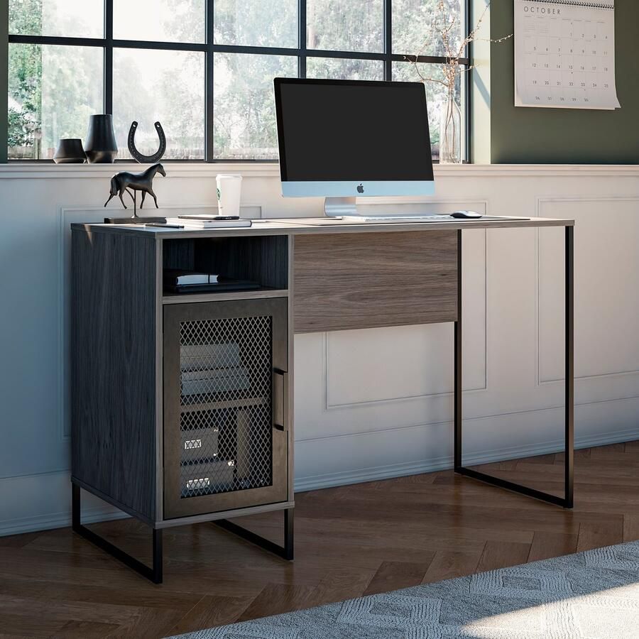 Dorel Home Bureau Purdue Deur met magneetsluiting onderstel van metaal hoogte 76 5 cm (1 stuk) - Foto 5