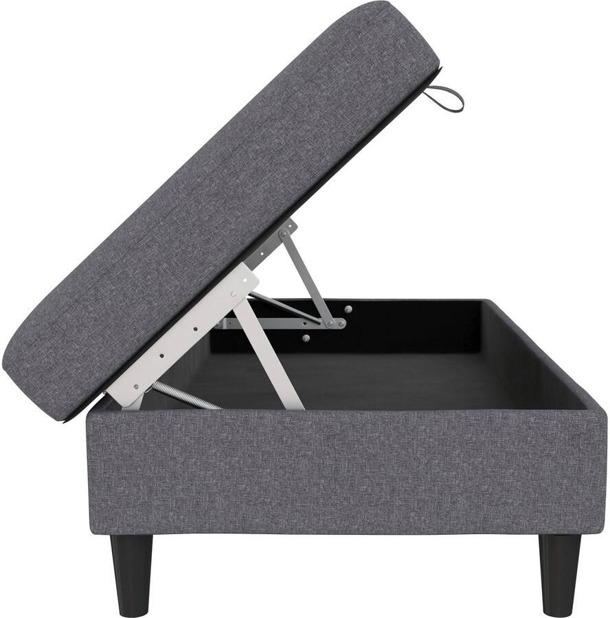 Dorel Home Hocker met bergruimte Hartford Hocker met bergruimte vrij plaatsbaar zithoogte 43 cm - Foto 5