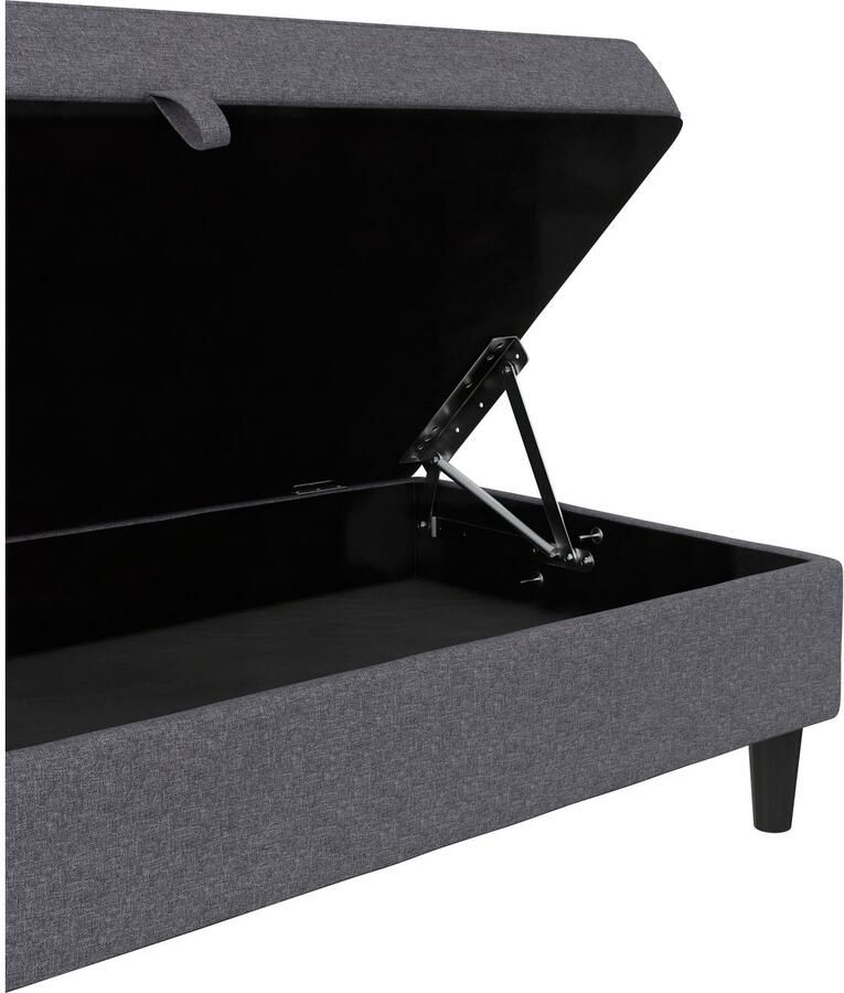 Dorel Home Hocker met bergruimte Hartford Hocker met bergruimte vrij plaatsbaar zithoogte 43 cm - Foto 6